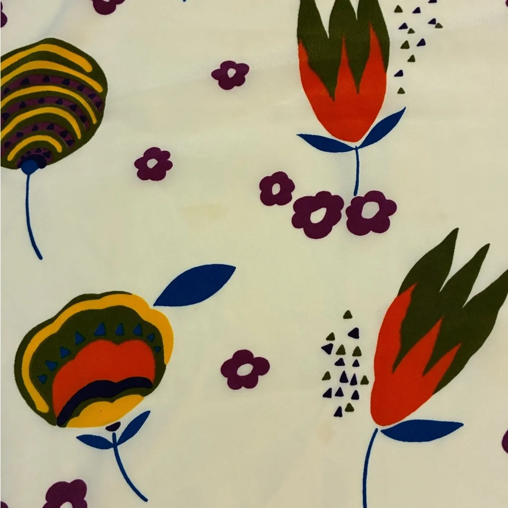 Floral Patterned Scarf - Picture 4 of 5